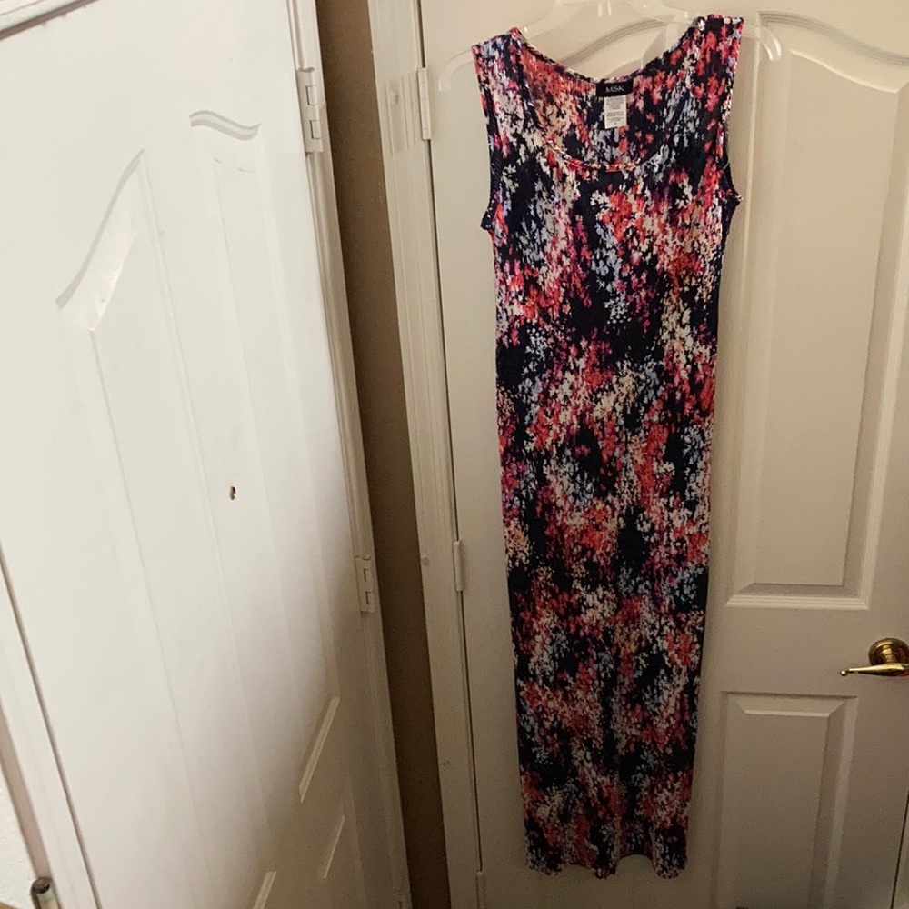FINAL MARKDOWN Ladies MSK Sleeveless Crinkle Dress (S)